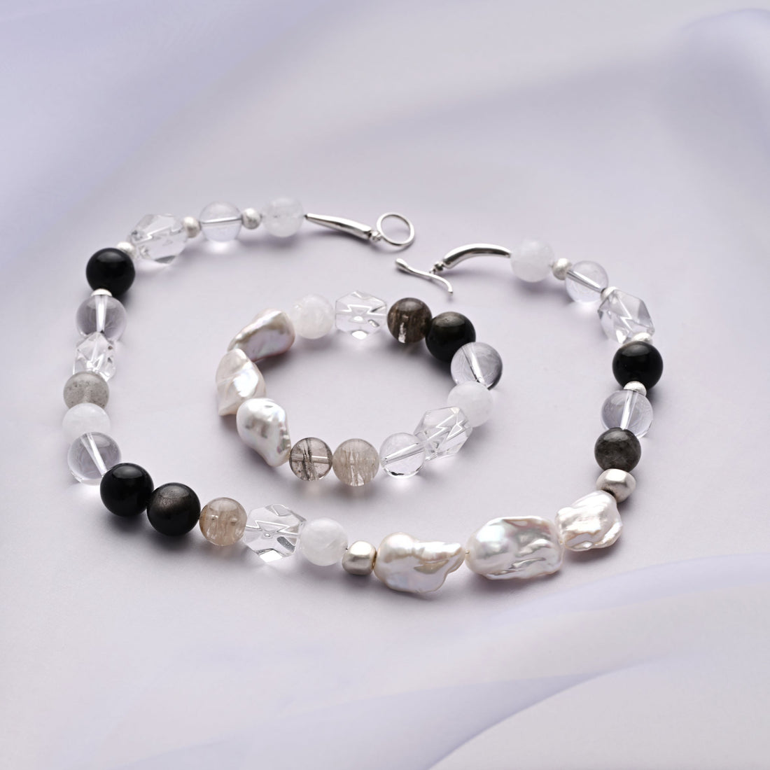 Necklace: Shade/Pulse-Obsidian