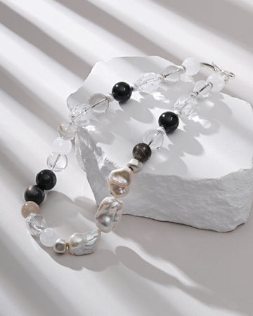 Necklace: Shade/Pulse-Obsidian