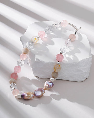 Necklace: Shade/Pulse-Rose