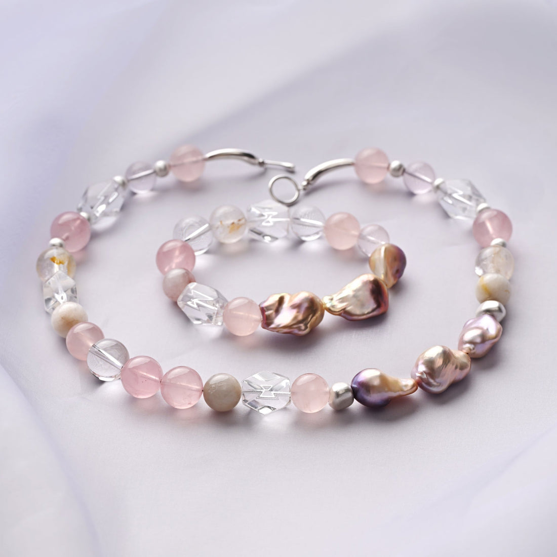 Necklace: Shade/Pulse-Rose